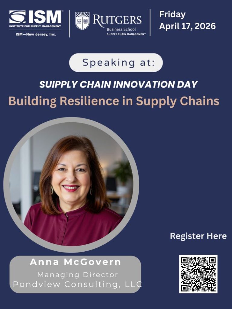 ISM-New Jersey Supply Chain Innovation Day